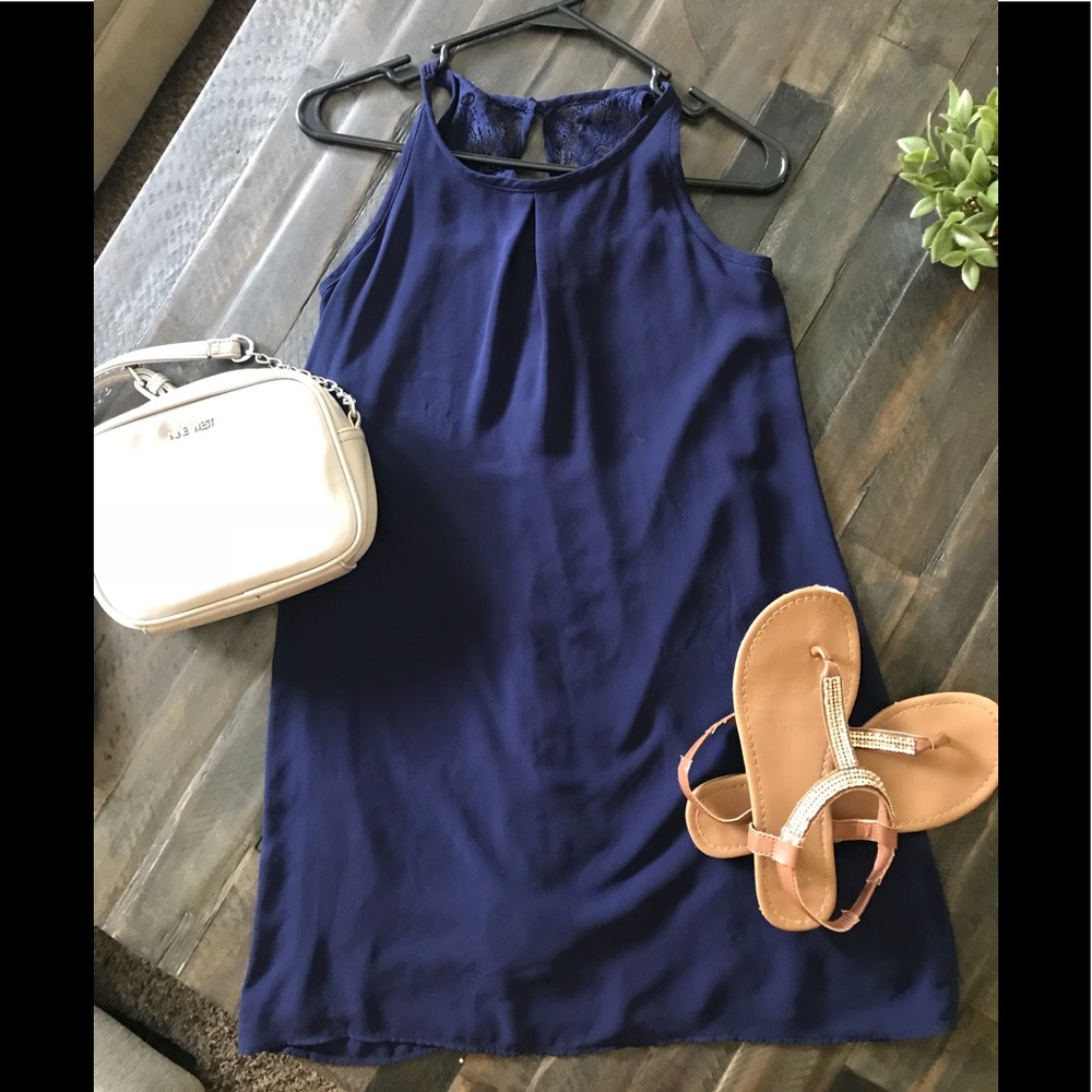 🛑SOLD🛑 Blue baby doll dress